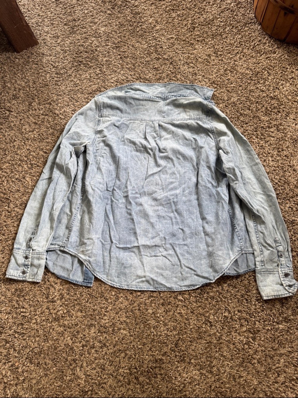Embroidered Denim free people Shirt - Picture 3 of 3